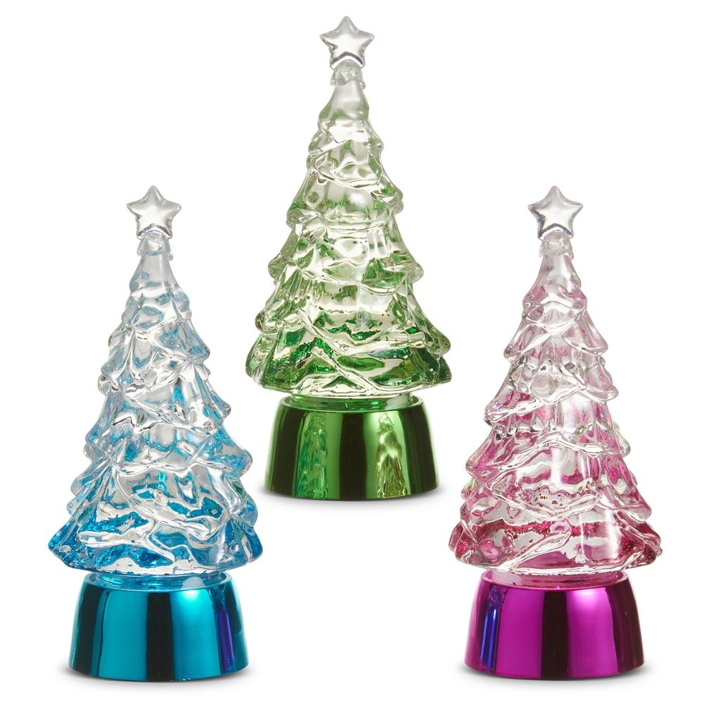 RAZ Imports 5" Bright Lighted Glitter Water Tree