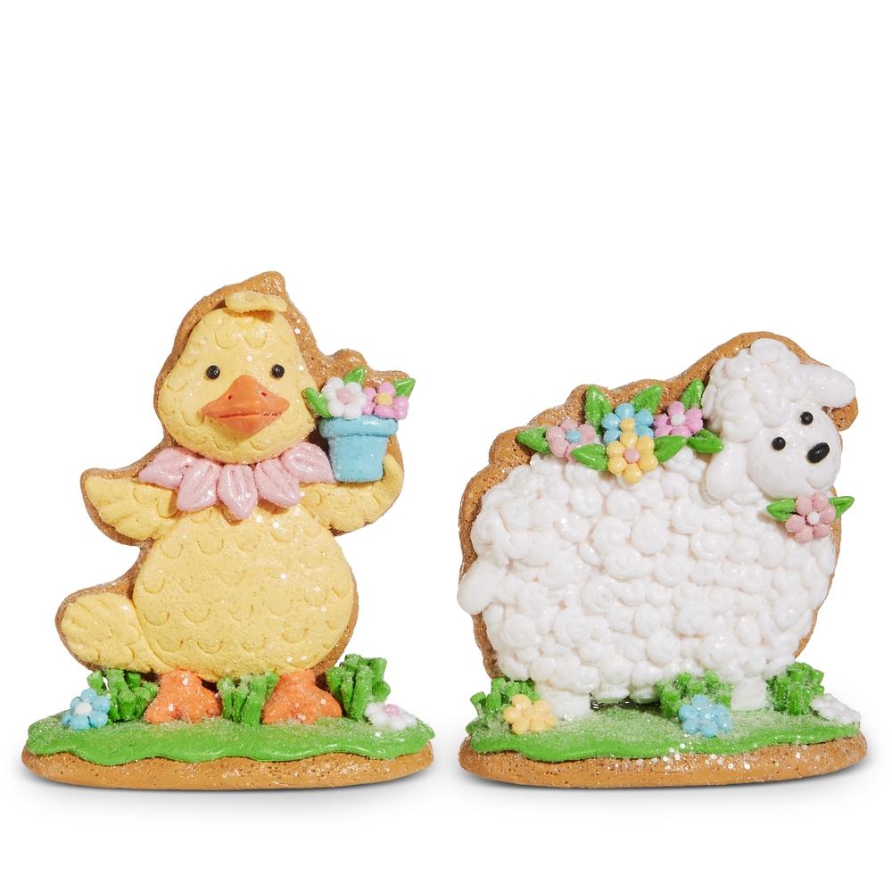 RAZ Imports 5" Gingerbread Cottontail Friends