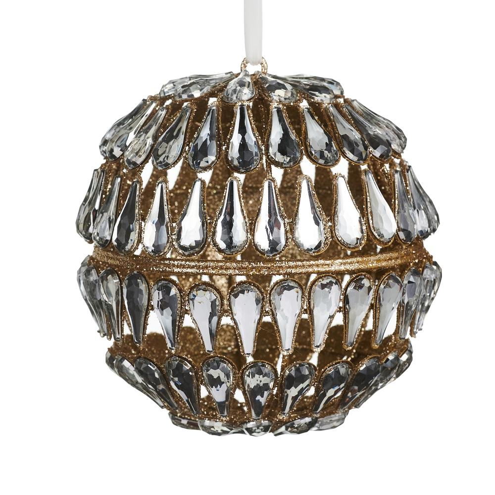 RAZ Imports 5" Jewel Ball Ornament