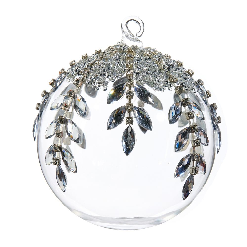 RAZ Imports 5" Jeweled Ball Ornament