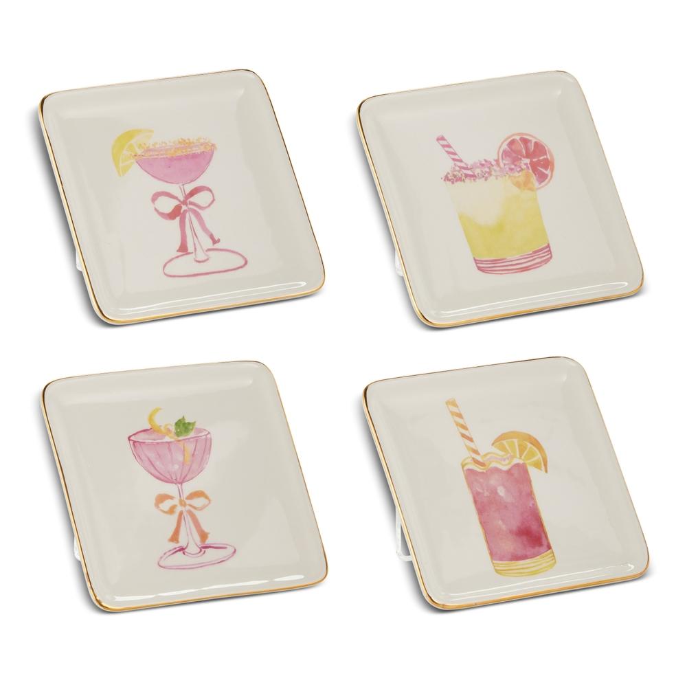 RAZ Imports 5" Summer Cocktail Plate