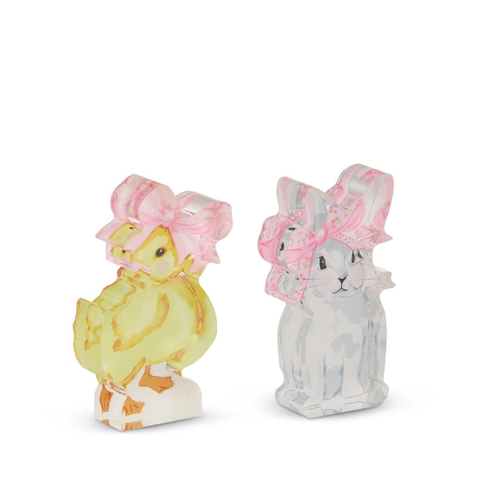 RAZ Imports 5" Whimsy and Waddles Acrylic Block