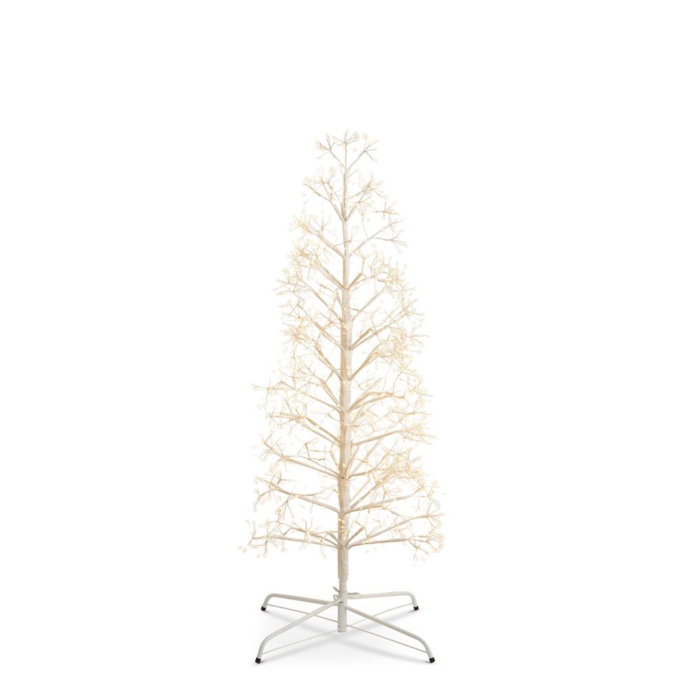 RAZ Imports 5' White Fairy Light Tape Pod Tree
