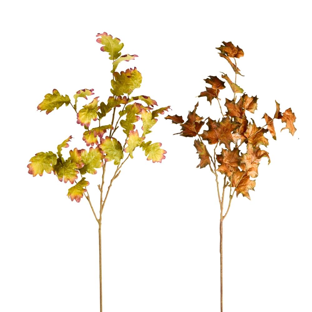 RAZ Imports 52" Fall Oak and Maple Leaf Spray