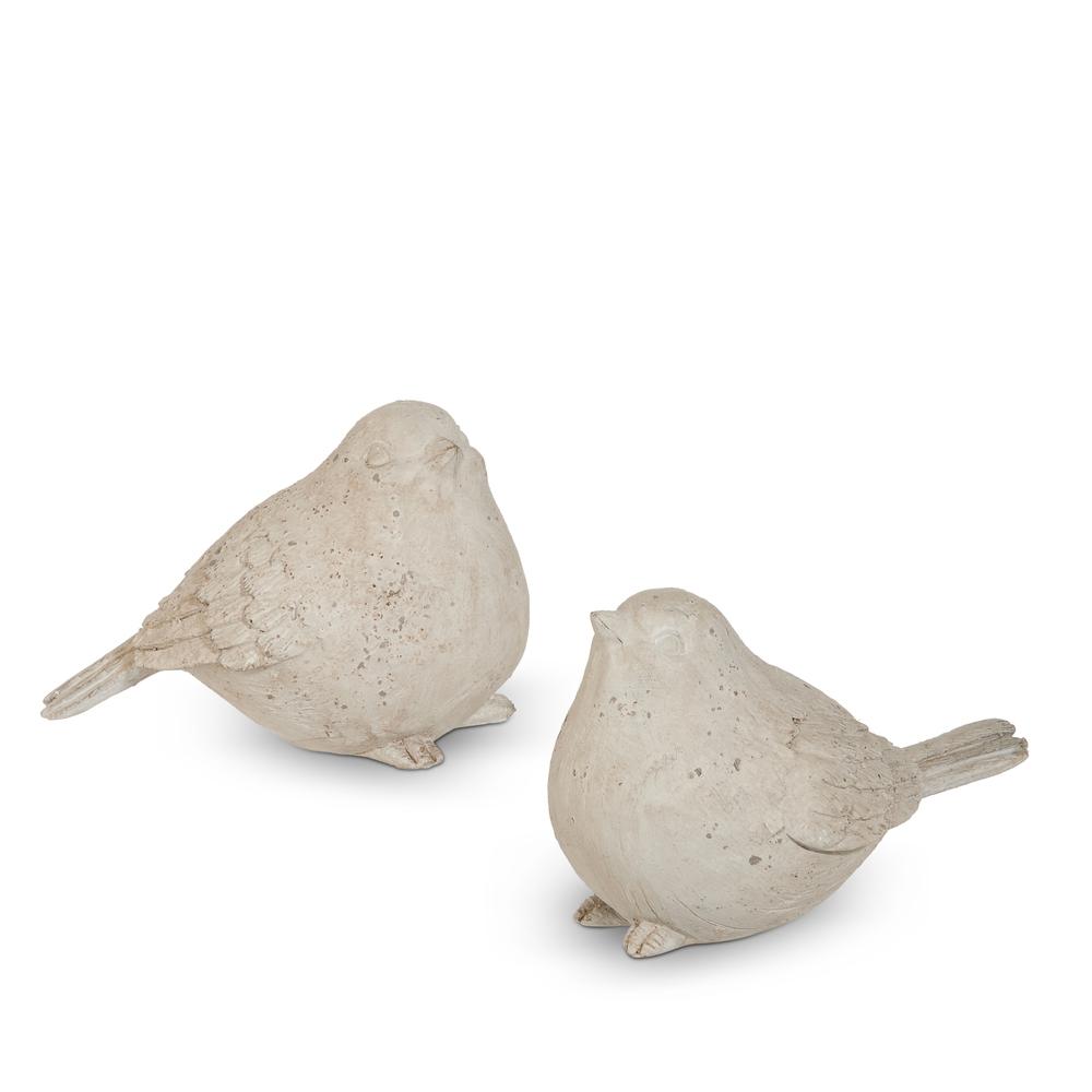 RAZ Imports 6.25" Concrete Look Birds
