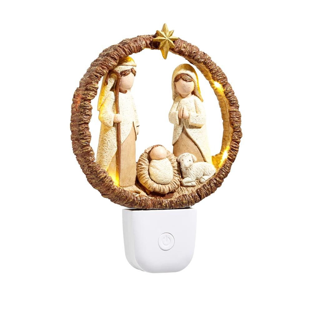 RAZ Imports 6.25" Holy Family Night Light