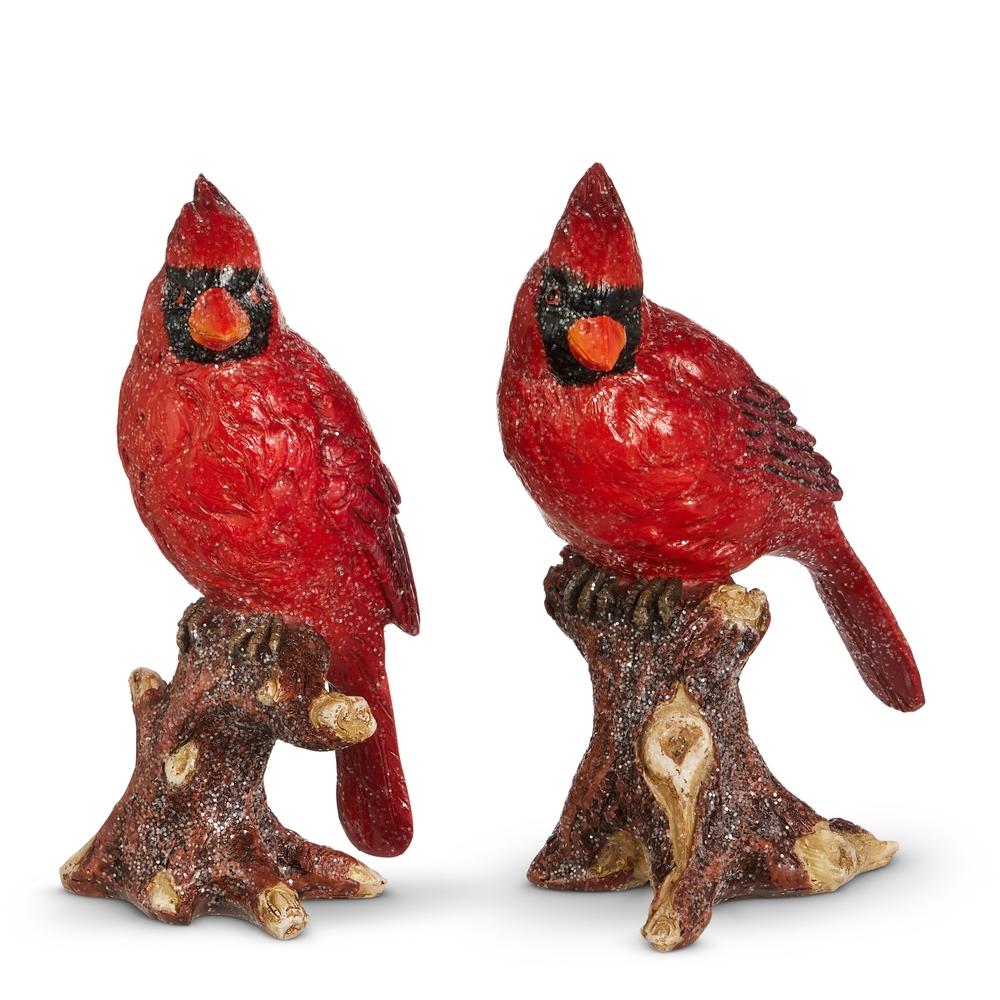 RAZ Imports 6.5" Cardinal on Branch