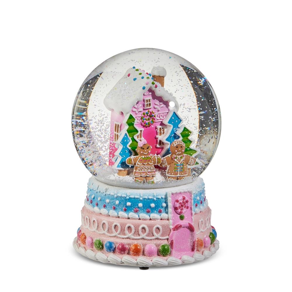 RAZ Imports 6.5" Gingerbread House Water Globe