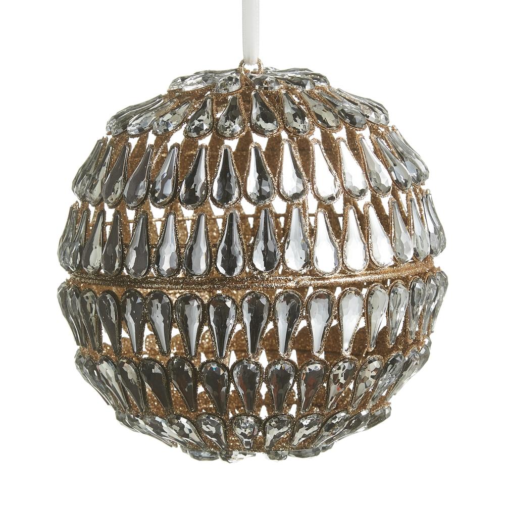 RAZ Imports 6.5" Jewel Ball Ornament