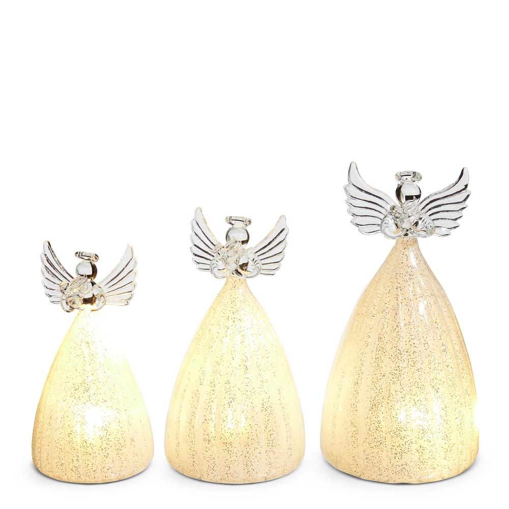RAZ Imports 6.5" Lighted Angel Ornaments