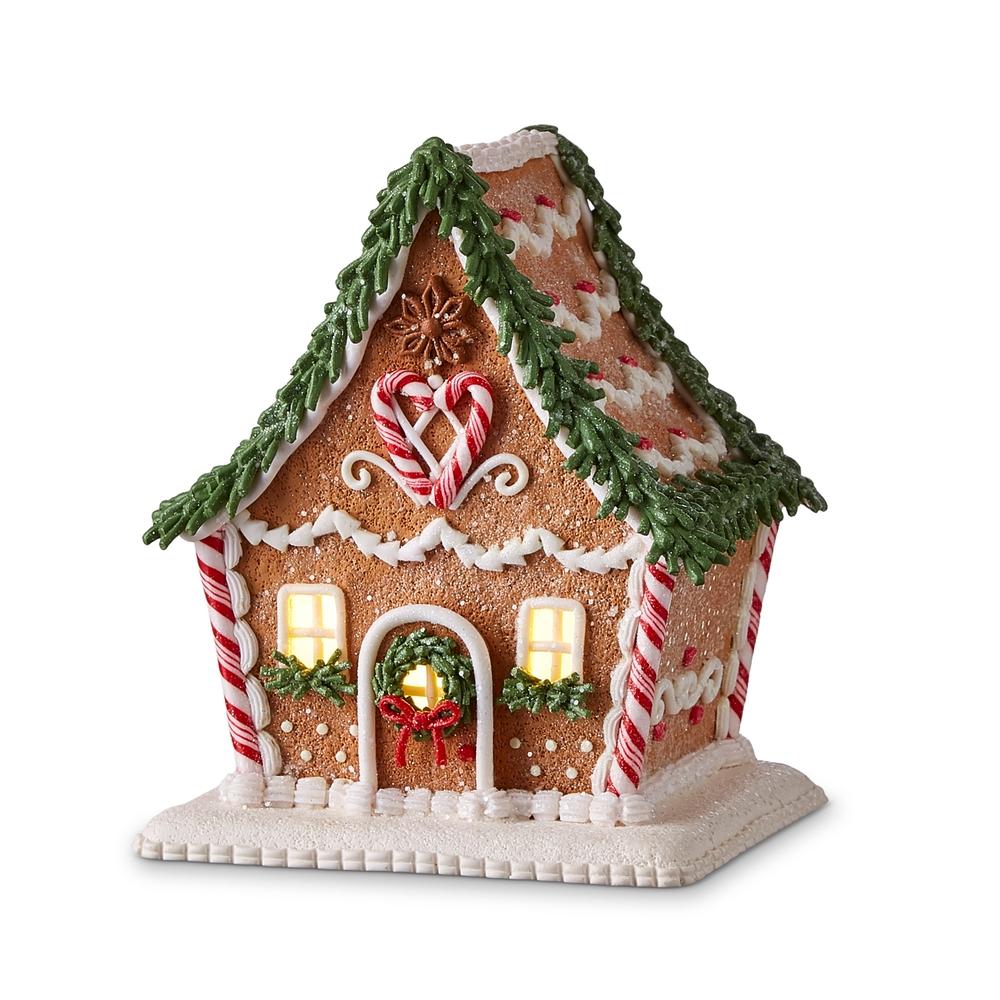 RAZ Imports 6.5" Lighted Gingerbread House
