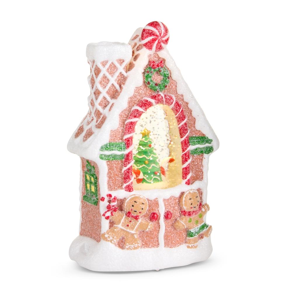 RAZ Imports 6.5" Lighted Water Gingerbread