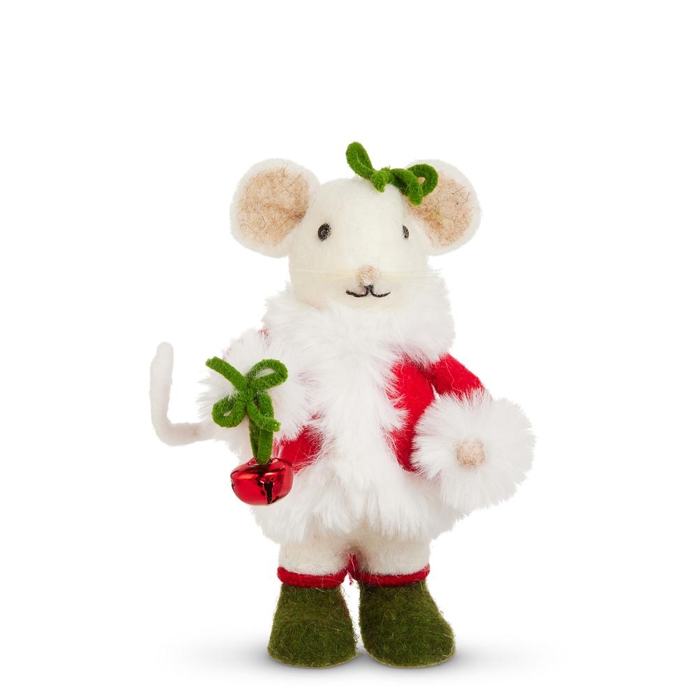 RAZ Imports 6.5" Mrs. Claus Mouse Ornament