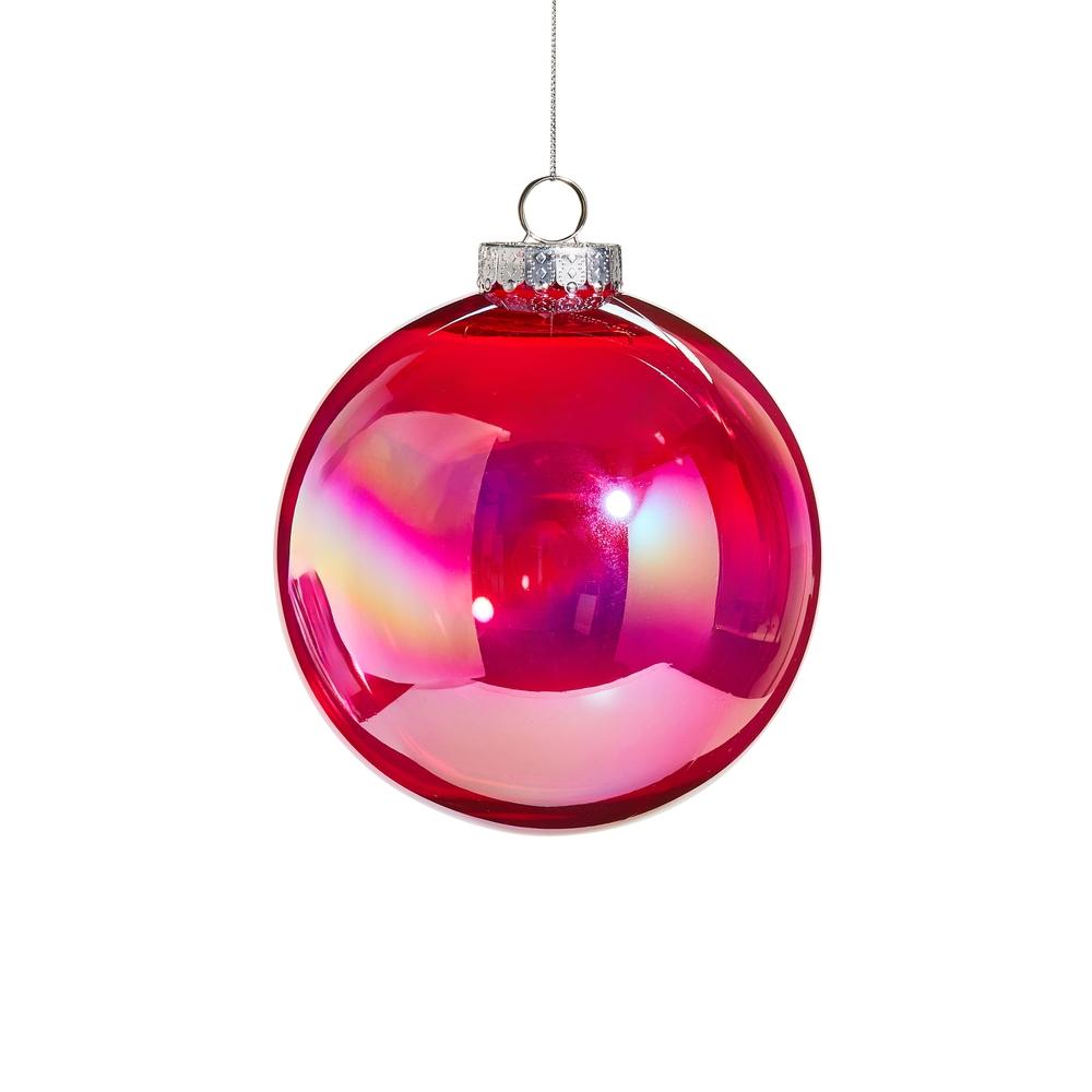 RAZ Imports 6" Berry Seamless Iridescent Ball