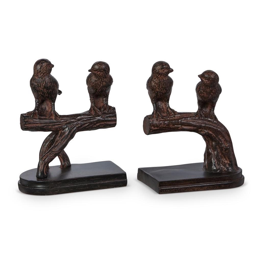 RAZ Imports 6" Birds on Branch Bookends