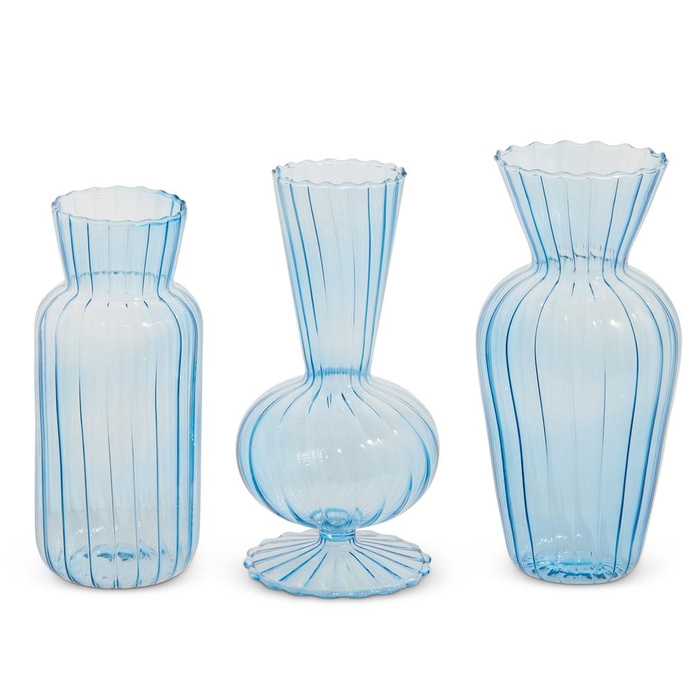 RAZ Imports 6" Blue Vases