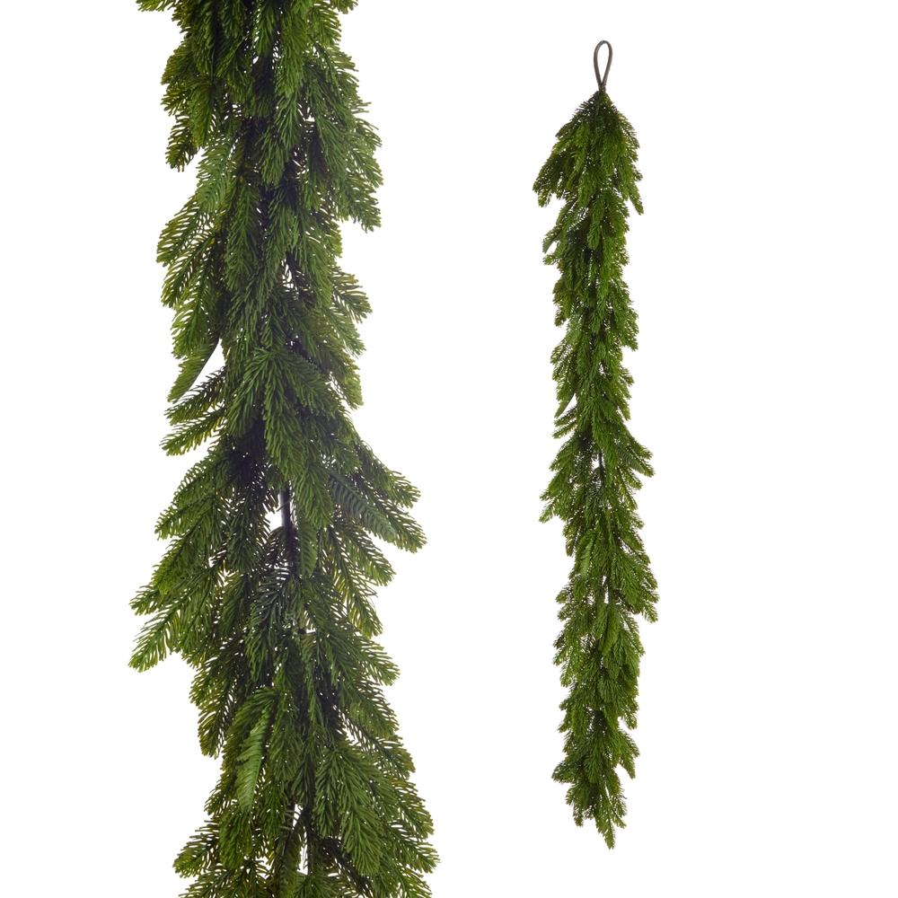 RAZ Imports 6' Bright Green Cedar Garland