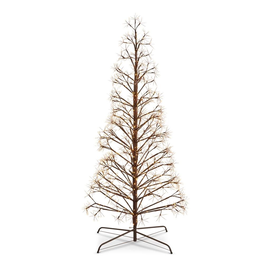 RAZ Imports 6' Brown Fairy Light Tape Pod Tree