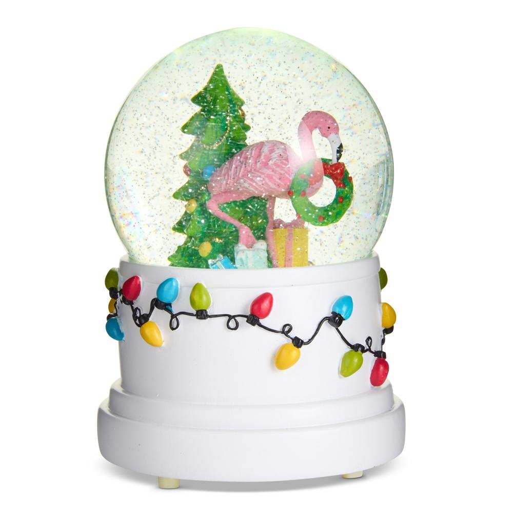 RAZ Imports 6" Flamingo Water Lantern