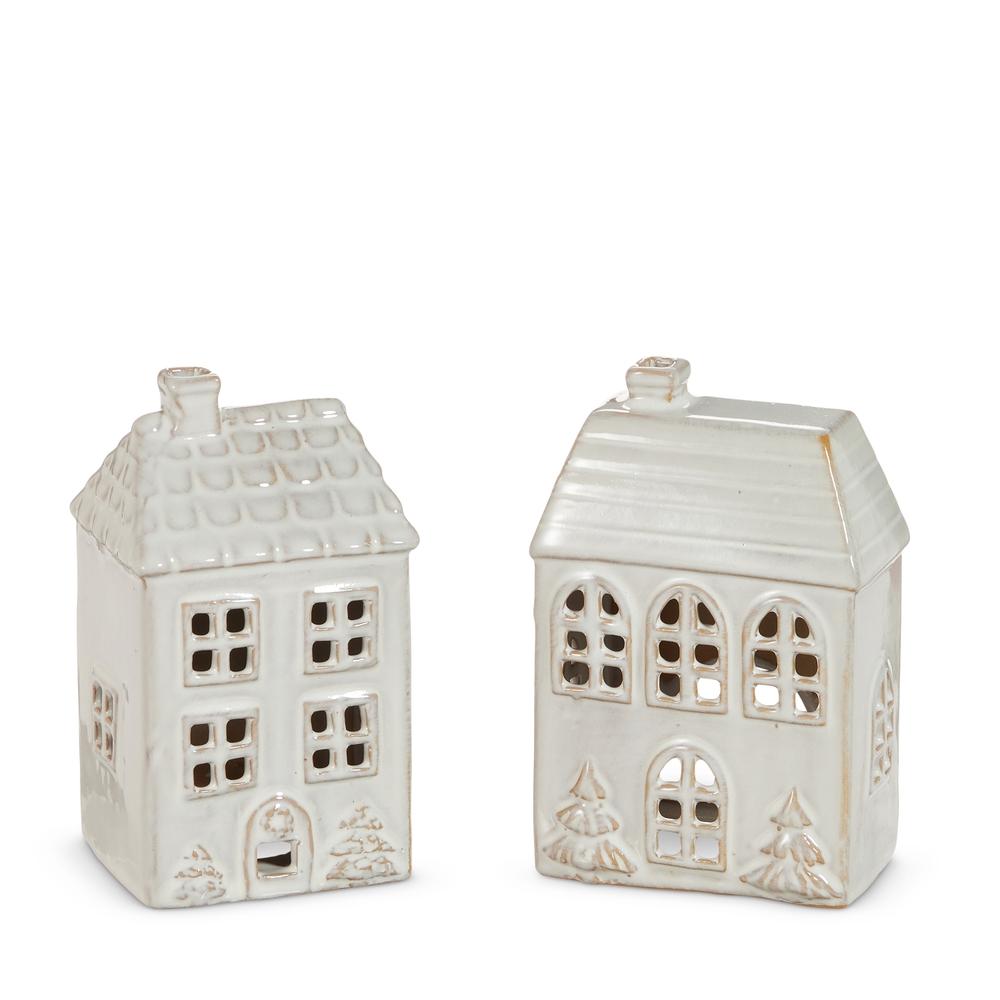 RAZ Imports 6" Glazed House