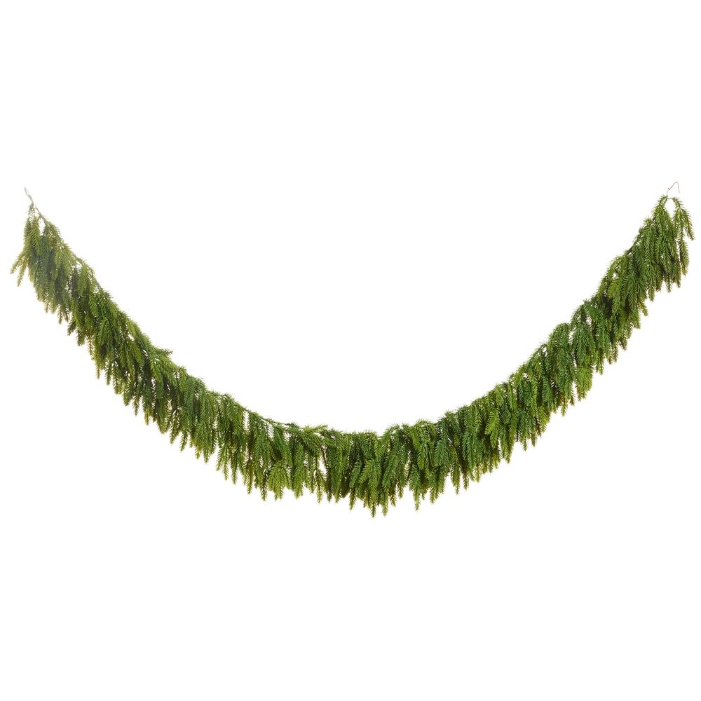 RAZ Imports 6' Green Hanging Garland