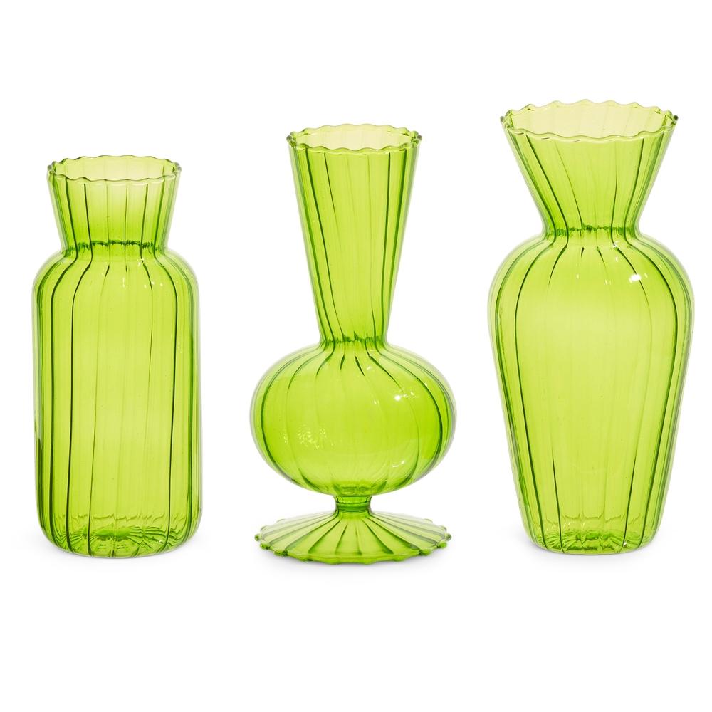 RAZ Imports 6" Green Vases