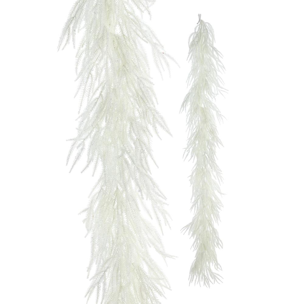 RAZ Imports 6' Iced White Pine Garland