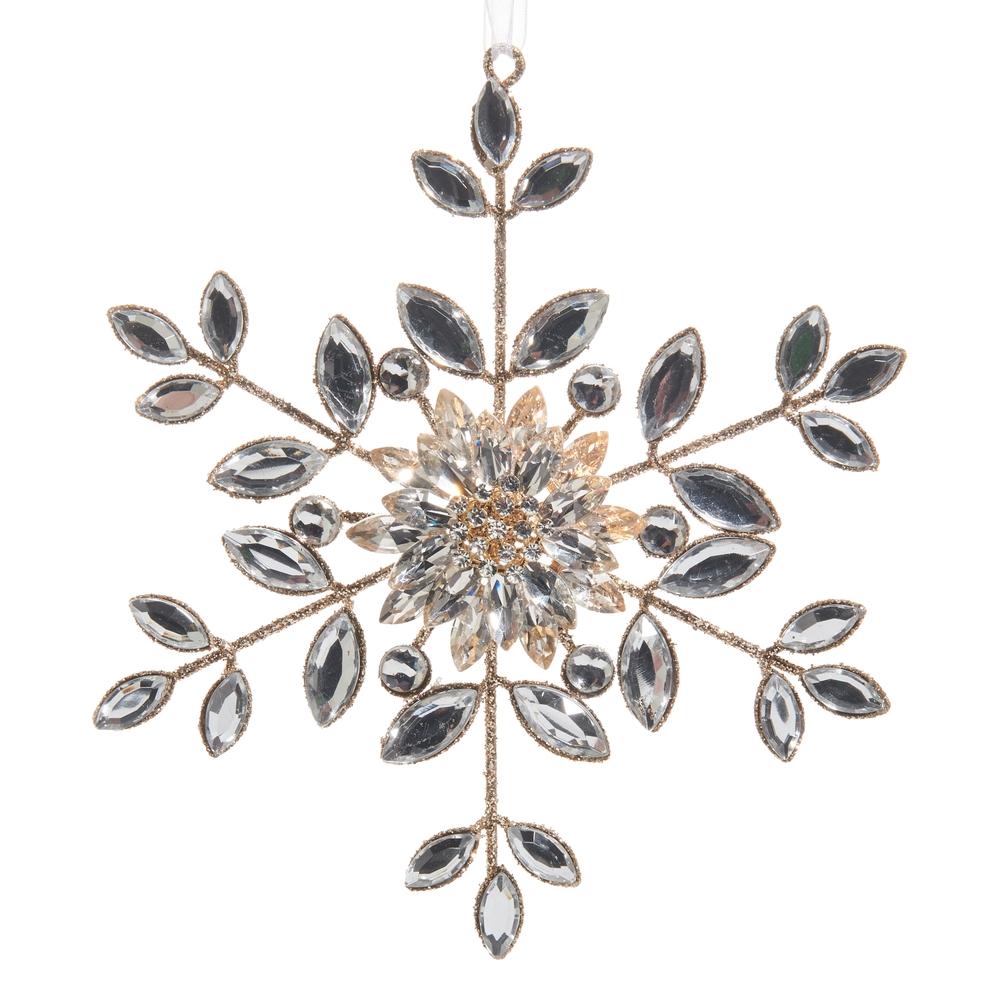 RAZ Imports 6" Jewel and Brooch Ornament