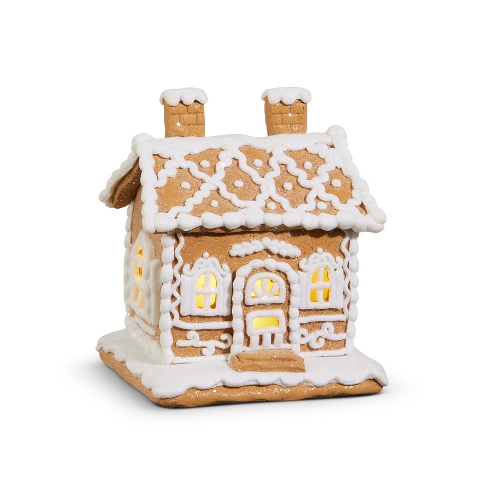 RAZ Imports 6" Lighted Gingerbread House