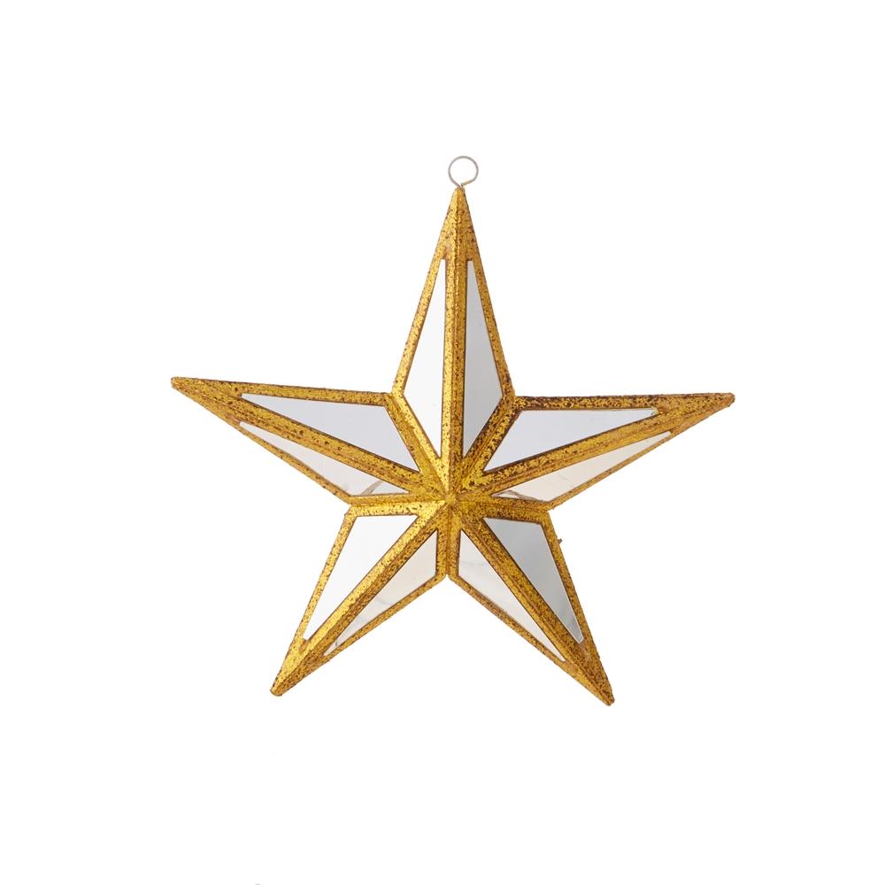 RAZ Imports 6" Mirrored Star Ornament