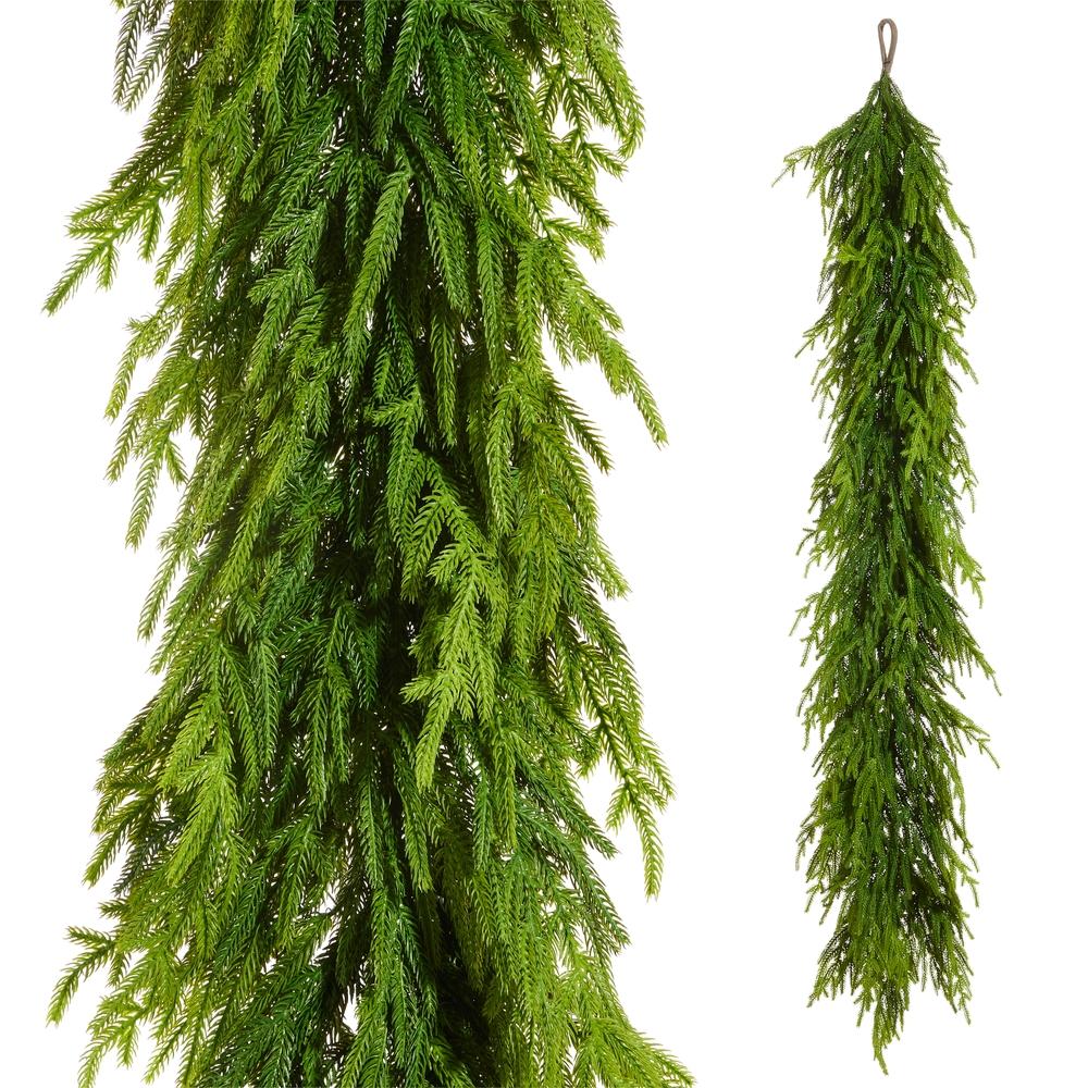 RAZ Imports 6' Norfolk Pine Garland