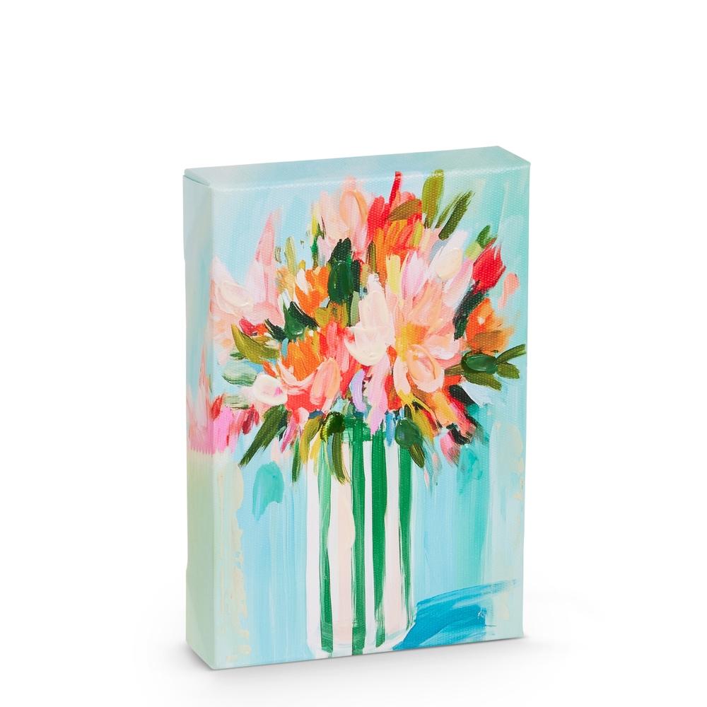 RAZ Imports 6" Petals in Still Life Mini Wall Art