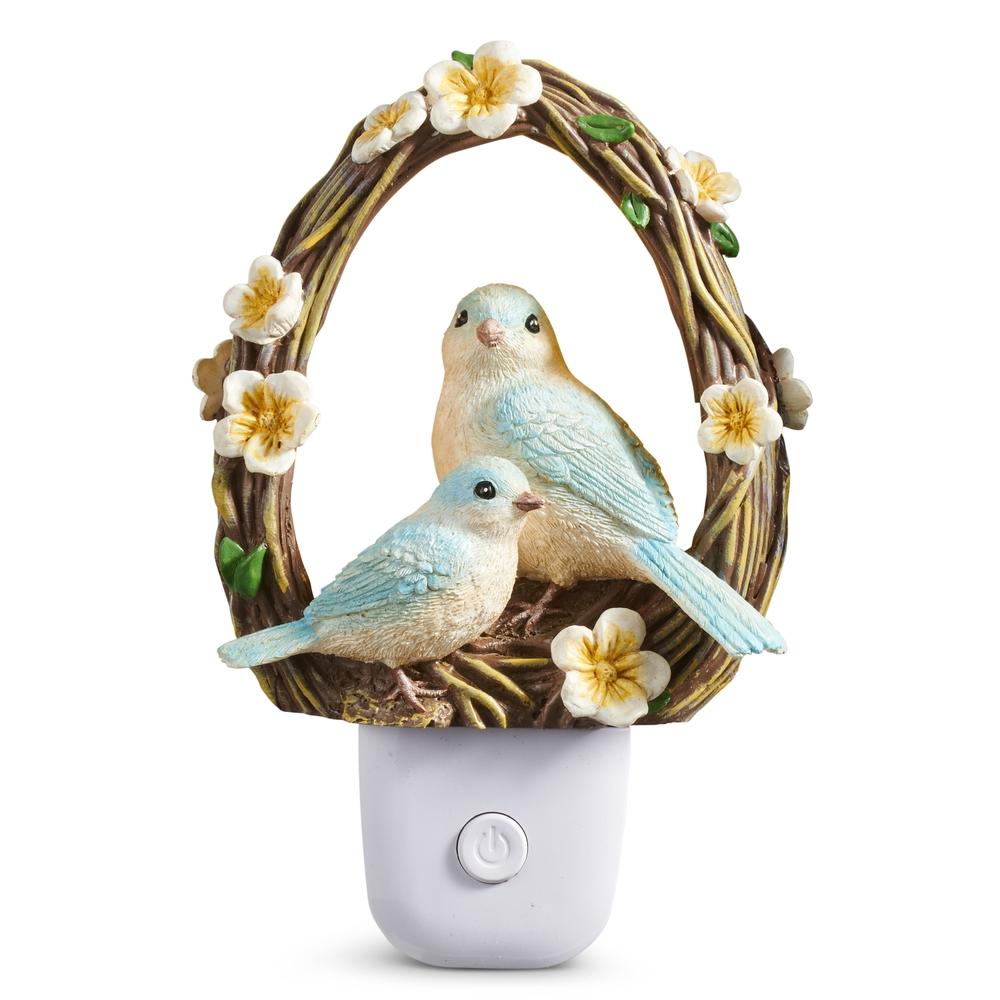 RAZ Imports 6" Springtime Birds Night Light