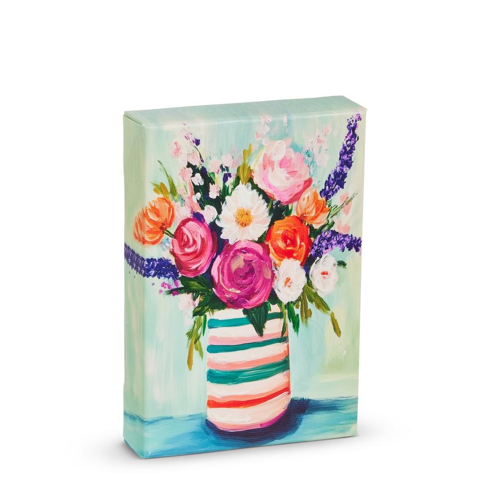 RAZ Imports 6" Springtime Bouquet Wall Art