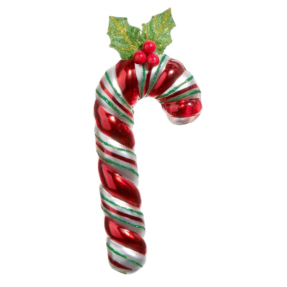RAZ Imports 6" Striped Candy Cane Ornament