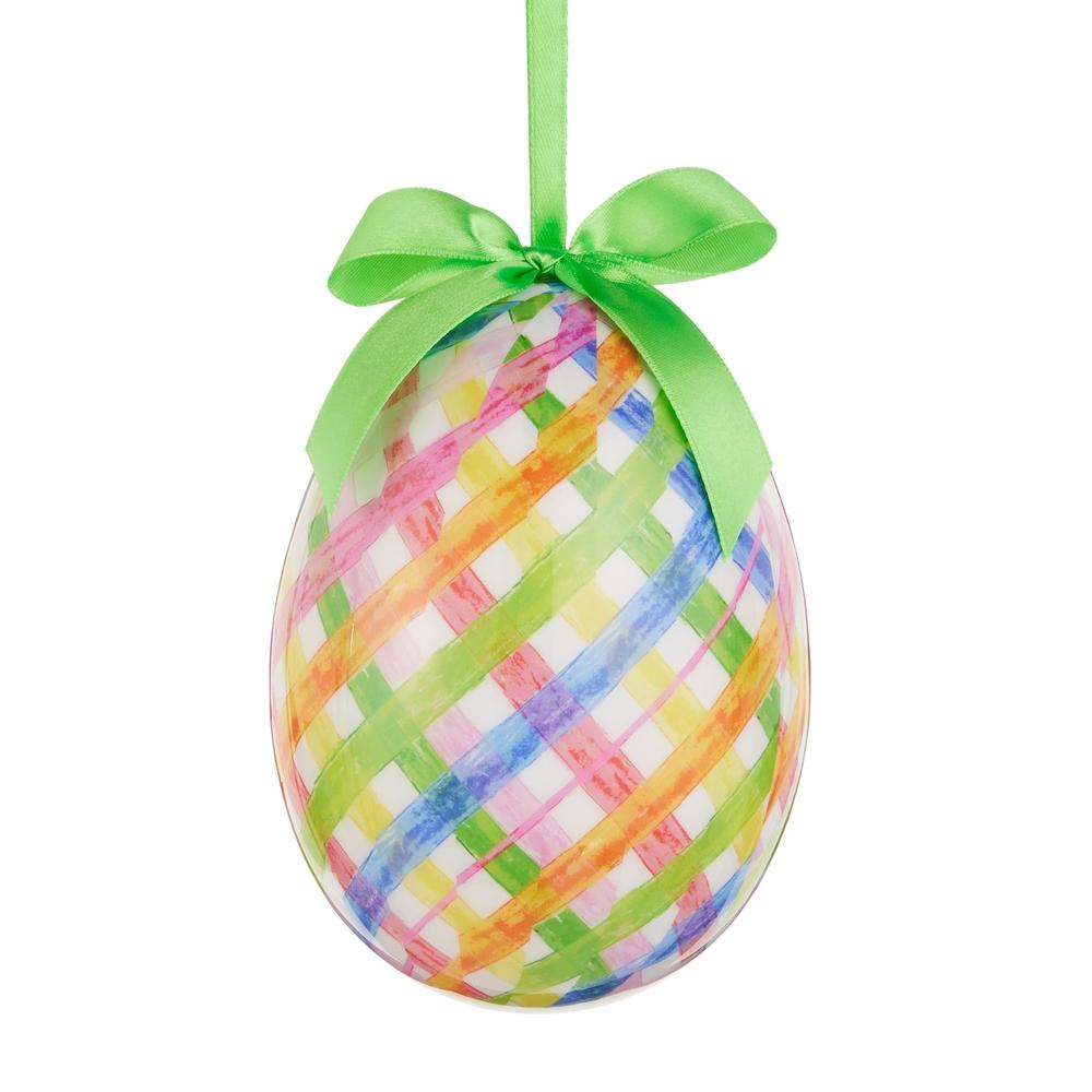 RAZ Imports 6" Sweet Weave Egg Ornament