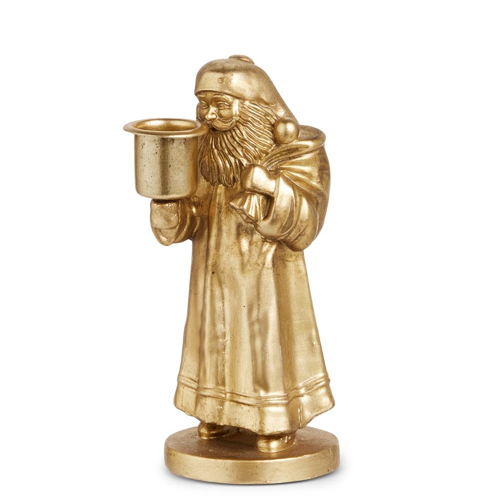 RAZ Imports 6" Vintage Santa Candle Holder
