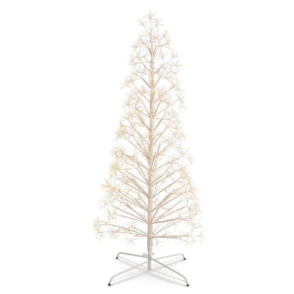 RAZ Imports 6' White Fairy Light Tape Pod Tree