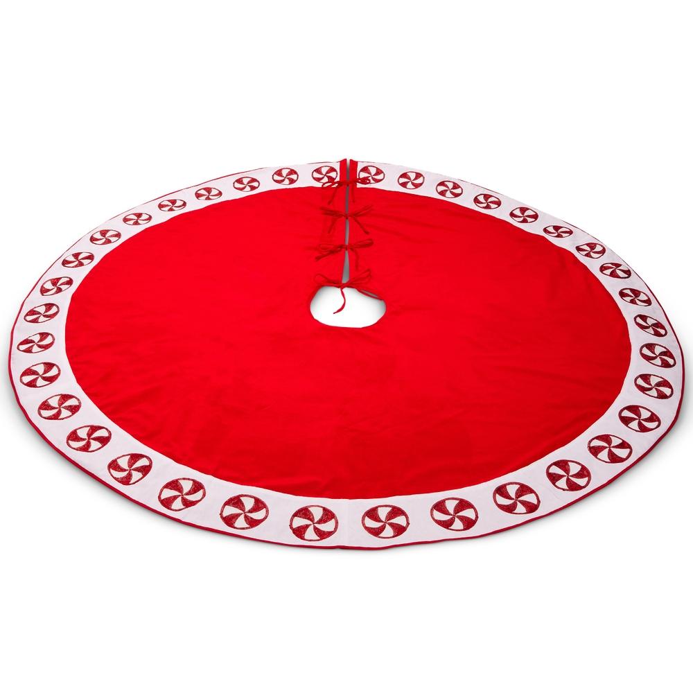 RAZ Imports 60" Peppermint Tree Skirt