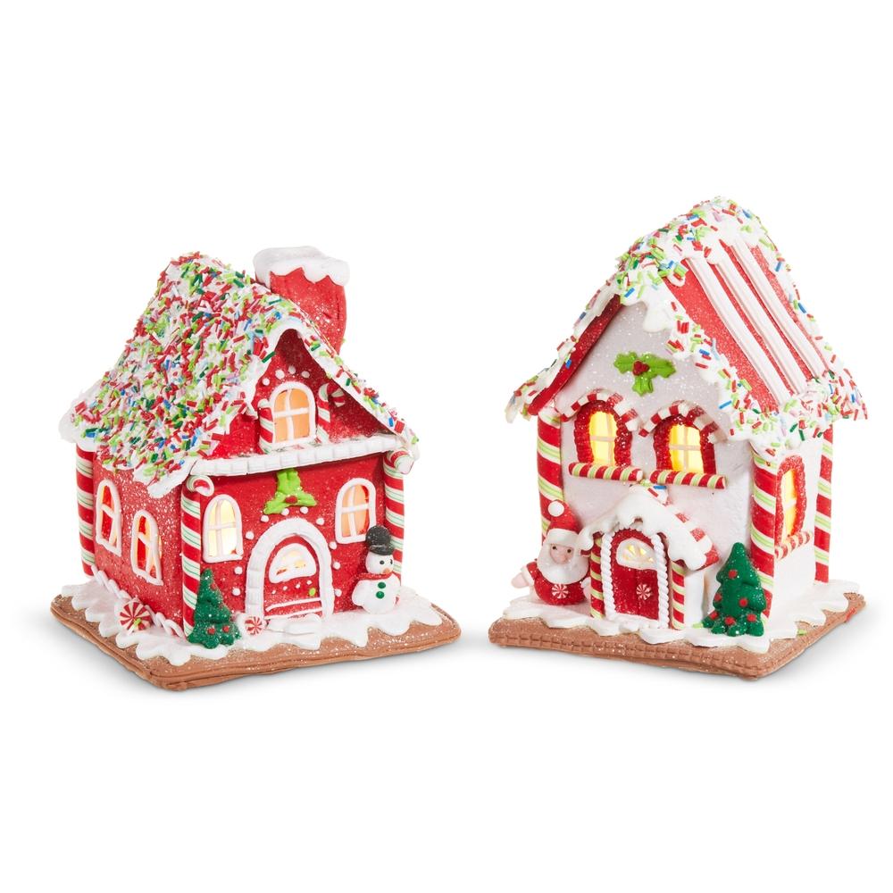 RAZ Imports 7.25" Lighted Gingerbread House