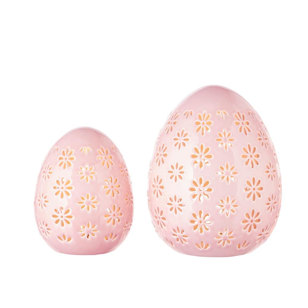 RAZ Imports 7.25" Pink Lighted Eggs