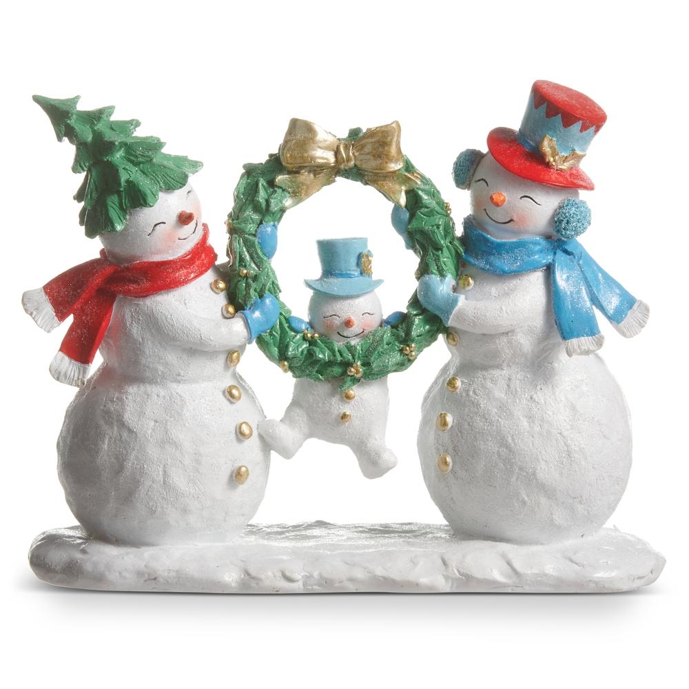 RAZ Imports 7.5" Jolly Snowman Family