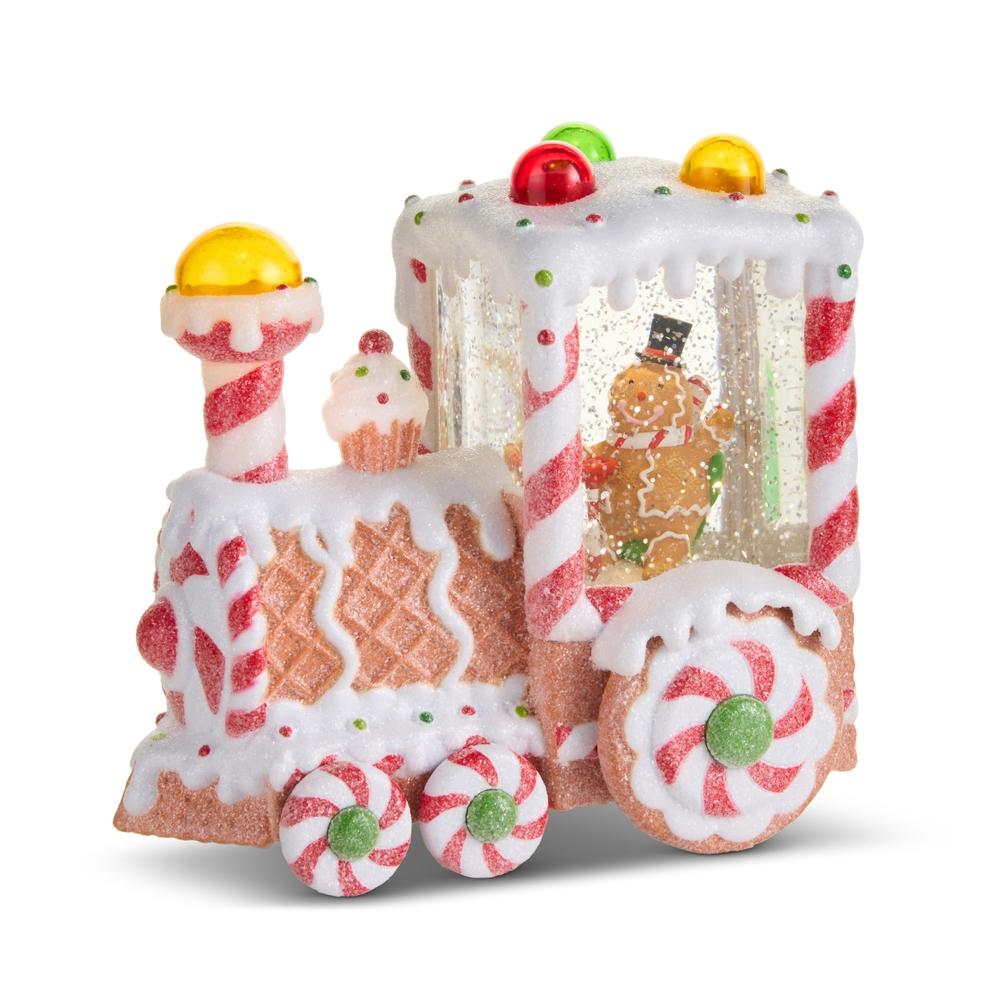 RAZ Imports 7.5" Lighted Water Gingerbread