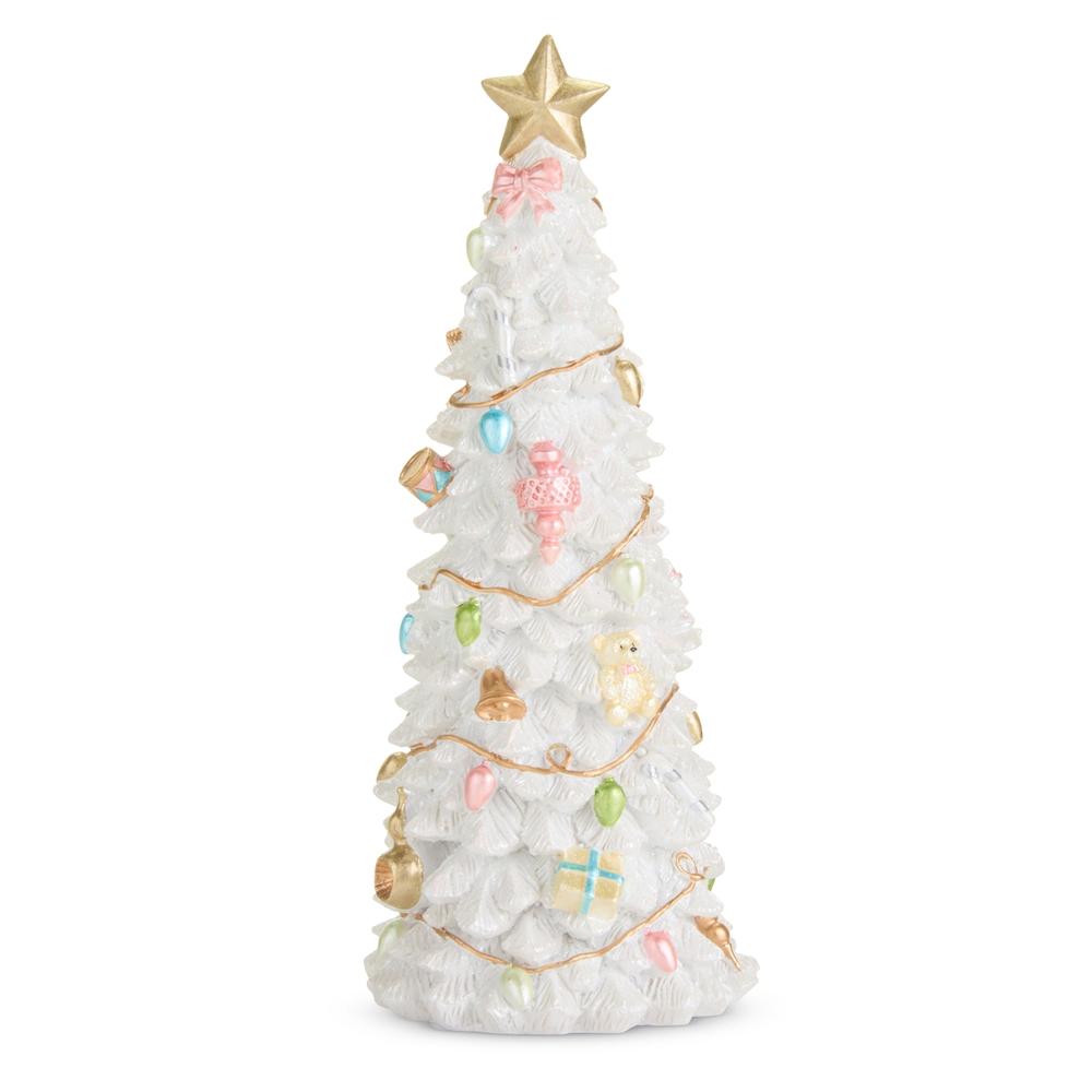 RAZ Imports 7.75" Animated Musical Pastel Tree