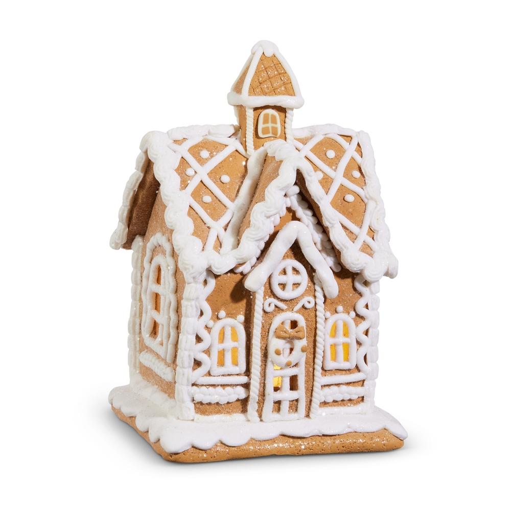 RAZ Imports 7.75" Lighted Gingerbread House