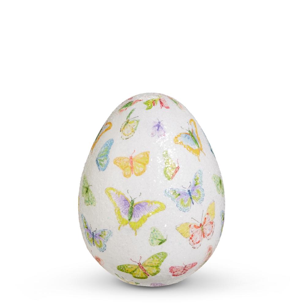 RAZ Imports 7" Butterfly Confetti Egg