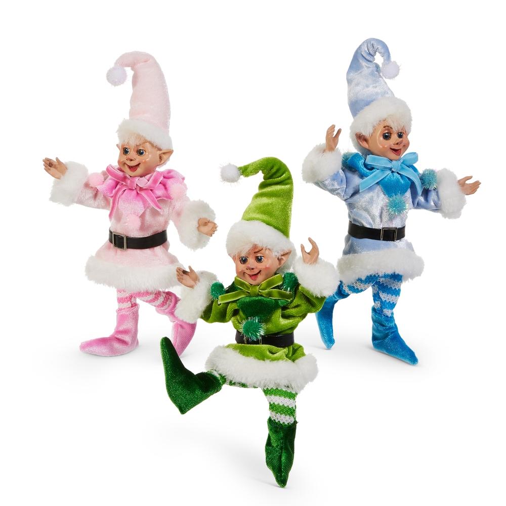 RAZ Imports 7" Jolly Posable Elf