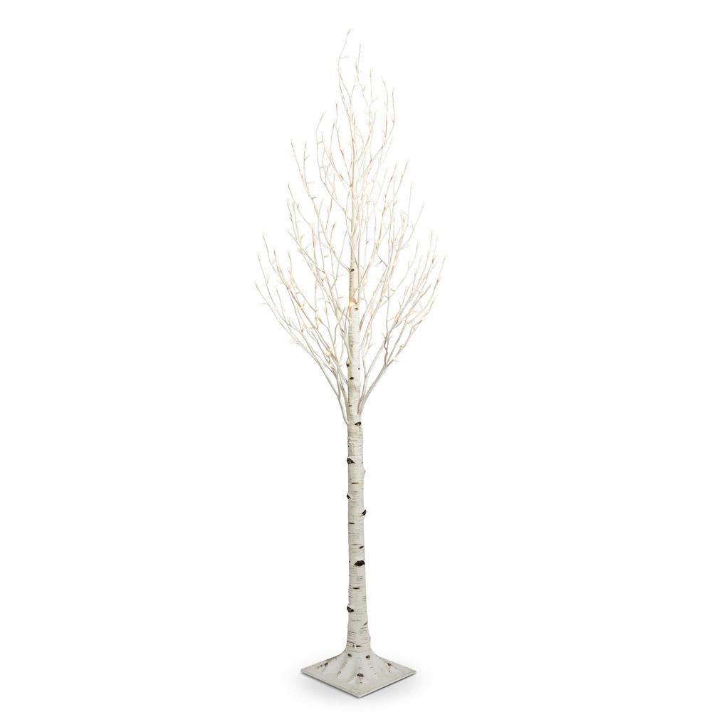 RAZ Imports 7' Lighted Birch Tree