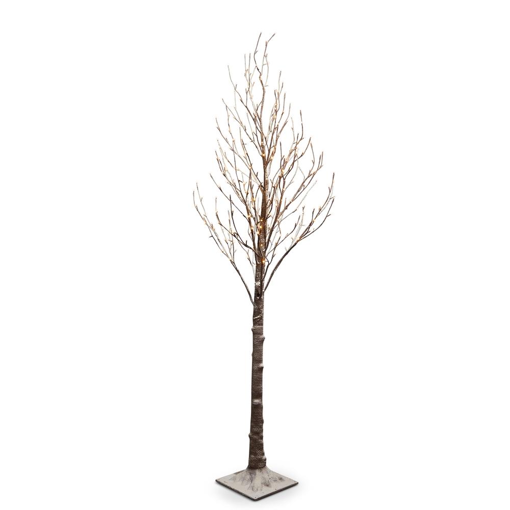RAZ Imports 7' Lighted Snowy Tree