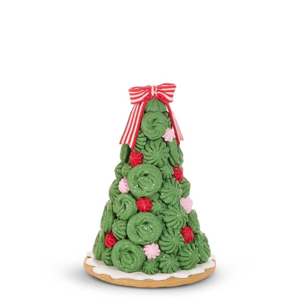 RAZ Imports 7" Meringue Candy Gingerbread Tree